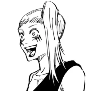 😀 Yuta Okkotsu Jujutsu Kaisen Anime, Manga, Czarodziej, Yuta Okkotsu, Jujutsu Kaisen, Przeklęta technika telegram sticker