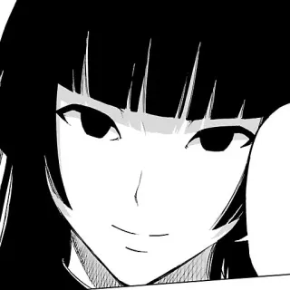 ☺️ Anime, Mangá, Mulher, Garota, Retrato, Personagem telegram sticker