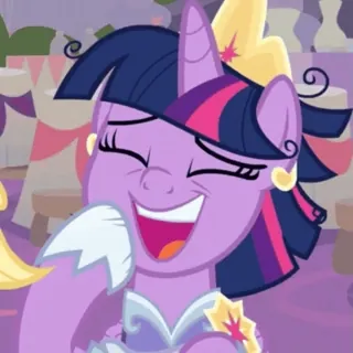 ❤️ Twilight Sparkle My Little Pony Cartoon, My Little Pony, Twilight Sparkle, Pony, Freundschaft, animiert telegram sticker