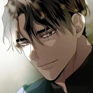 ♠️ uomo, bello, anime, arte telegram sticker