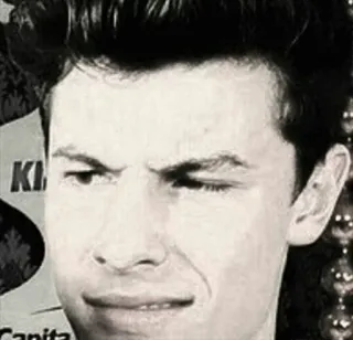 😒 Shawn Mendes shawn mendes, cantante, celebrità, musicista, popstar telegram sticker