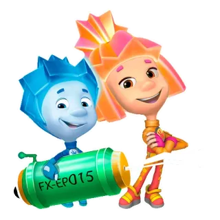 🔌 FX-EP015 卡通, 动画, 角色, 菲克西, 菲克西 telegram sticker