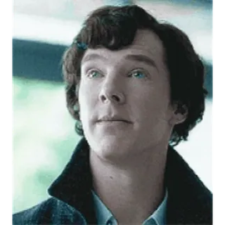 😌 Sherlock Holmes Sherlock sherlock, benedict cumberbatch, detektiv, serie telegram sticker