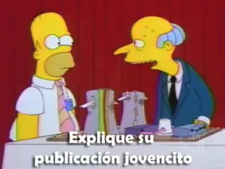 Voy al rato @SimpsonsGrupo telegram stickers