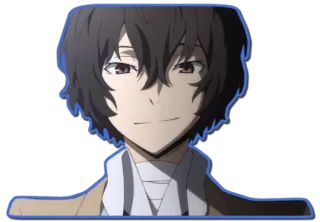 😏 Osamu Dazai Bungo Stray Dogs Anime, Dazai, Bungo Stray Dogs, Postać, Osamu Dazai, Bandaże telegram sticker