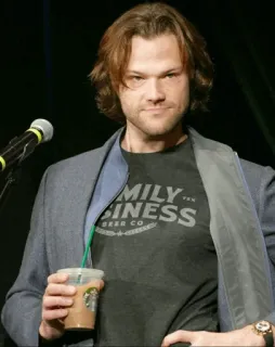 Jared😍💦💙 @spn_fan telegram stickers