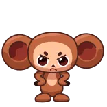😡 angry, cartoon, cute, upset telegram sticker