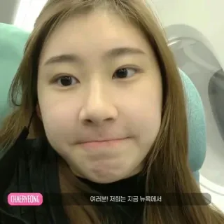 lee chaeryeong ،، @GALERINA ✧ telegram stickers