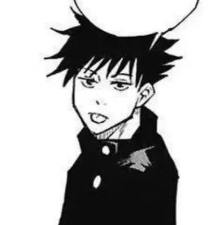 🗿 Megumi Fushiguro Jujutsu Kaisen Anime, Manga, Megumi Fushiguro, Jujutsu Kaisen, Fanart telegram sticker