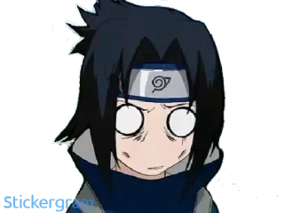 😳 Sasuke Naruto Anime, Manga, Sasuke, Naruto, Sticker, Dessin animé telegram sticker