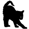 black аesthetics @TgEmodziBot telegram emojis 🐈