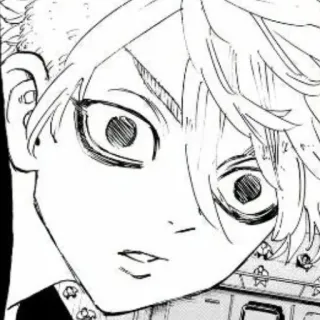 💛 Anime, Manga, Charakter, Zeichnung, Gesicht, Porträt, Kunst telegram sticker