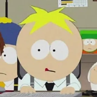 🌟 Butters Stotch South Park dibujos animados, Butters, South Park, animación, personaje whatsapp sticker