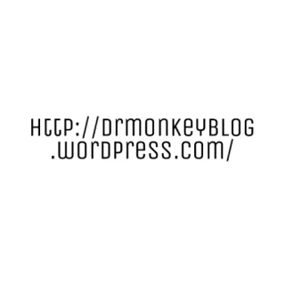 ⚪ HTTP://DRMONKEYBLOG.WORDPRESS.COM/ Блог, Веб-сайт, drmonkeyblog, WordPress telegram sticker