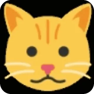 🐱 mèo, emoji, động vật, mèo con, thú cưng, khuôn mặt telegram sticker