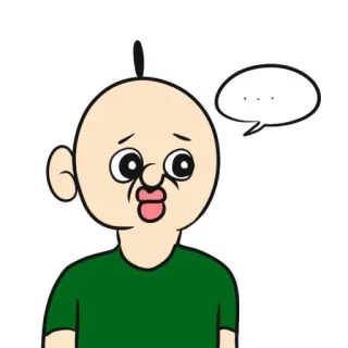 🤔 ... การ์ตูน, ตัวละคร, ภาพประกอบ, สติกเกอร์ telegram sticker