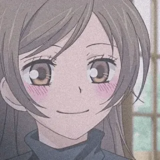 🩸 anime girl, smile, cute, blush, portrait telegram sticker