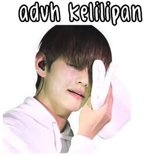 Taehyung BTS by @wontae telegram stickers