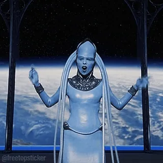 🥳 Diva Plavalaguna The Fifth Element telegram sticker