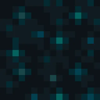 🟦 minecraft, темный, текстура, синий, блок telegram sticker
