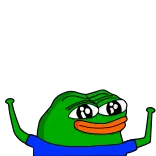 😄 Pepe the Frog Pepe, Sapo, Meme whatsapp sticker