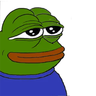 🍆 Pepe the Frog Mème, Grenouille, Pepe, Internet telegram sticker