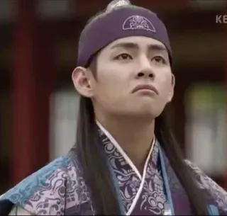✨ Kim Taehyung Hwarang: The Poet Warrior Youth Schauspieler, koreanisch, traditionelle Kleidung, Hwarang, Taehyung telegram sticker