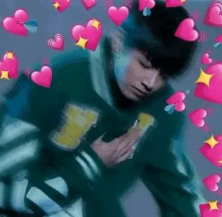 💜 หัวใจ, ความรัก, kpop, ความรักใคร่, น่ารัก whatsapp sticker