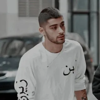 🔱 Zayn Malik بن 人物, 男性, 歌手, 有名人, ポートレート telegram sticker