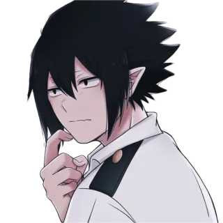 🤔 Tamaki Amajiki My Hero Academia Anime, Manga, My Hero Academia, Tamaki Amajiki, Charakter, Aufkleber, Held telegram sticker