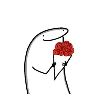 💕 FlorkofCows, buquê, rosas, amor, relacionamento whatsapp sticker