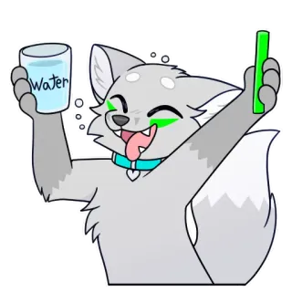 🕺 Water telegram sticker