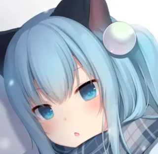 🥶 アニメ, 女の子, 可愛い, マンガ, かわいい, キャラクター telegram sticker