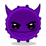 😈 ác quỷ, tím, quái vật, tức giận, ác độc, quỷ dữ, hoạt hình telegram sticker