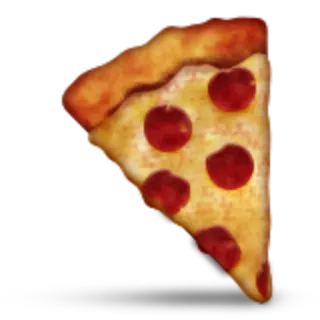 🍕 пицца, еда, пепперони, кусок, итальянская кухня telegram sticker