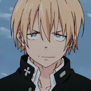 🔥 Arthur Boyle Fire Force anime, Arthur Boyle, Fire Force, character, portrait telegram sticker