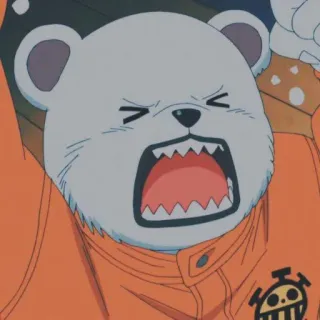 😩 Cartoon, Wütend, Bär, Niedlich, Illustration telegram sticker