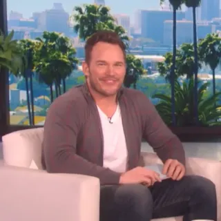 🐁 Chris Pratt selebriti, aktor, orang, pria telegram sticker