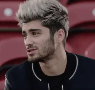🖤 Zayn Malik 泽恩·马利克, 单向乐队, 歌手, 名人, 人物, 肖像 telegram sticker
