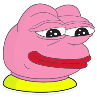 😌 Pepe the Frog Pepe, sapo, meme, meme da internet, adesivo telegram sticker