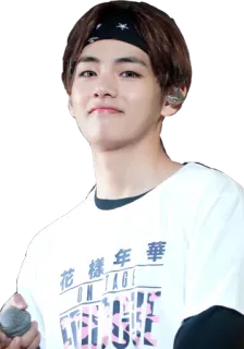 😊 V 花樣年華 ON STAGE EPILOGUE kpop, bts, singer, v, kim taehyung, artist, idol telegram sticker