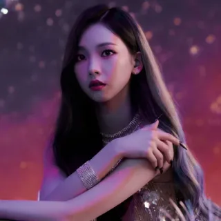 🥺 wanita, potret, perhiasan, K-pop, penyanyi, selebriti telegram sticker