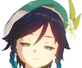😒 Venti Genshin Impact Anime, Jogo, Venti, Genshin Impact, Personagem telegram sticker