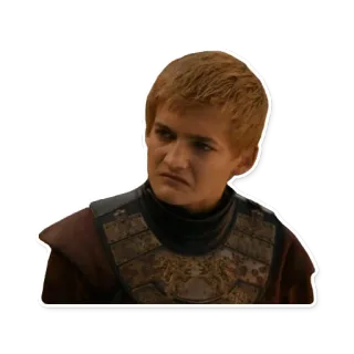 😕 Joffrey Baratheon Game of Thrones Joffrey, Game of Thrones, GOT, personage, tv serie whatsapp sticker