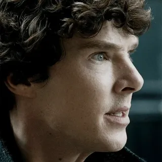 🔎 Sherlock Holmes Sherlock Benedict Cumberbatch, Détective, Série TV, BBC, Sherlock, Sherlock Holmes whatsapp sticker