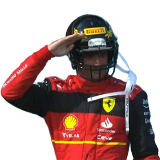 🤘 course, formule 1, ferrari, casque, sport automobile, voiture de course whatsapp sticker