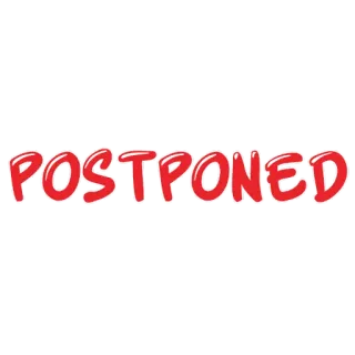 ❌ POSTPONED postponed, event, canceled, rescheduled telegram sticker