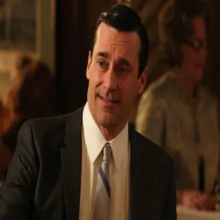 😜 Don Draper Mad Men Mann, Anzug, Fernseher, TV-Sendung, Figur, Männlich, Schauspieler telegram sticker