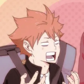 🏐 Hinata Shoyo Haikyuu Anime, Haikyuu, Hinata Shoyo, Sport, Manga whatsapp sticker