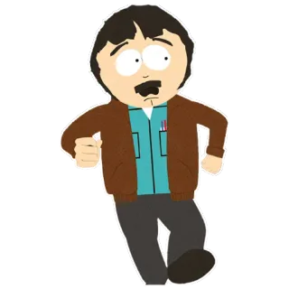 👨‍🌾 Randy Marsh South Park Randy Marsh, South Park, cartoon, comedy telegram sticker